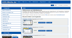 Desktop Screenshot of ads-media.de